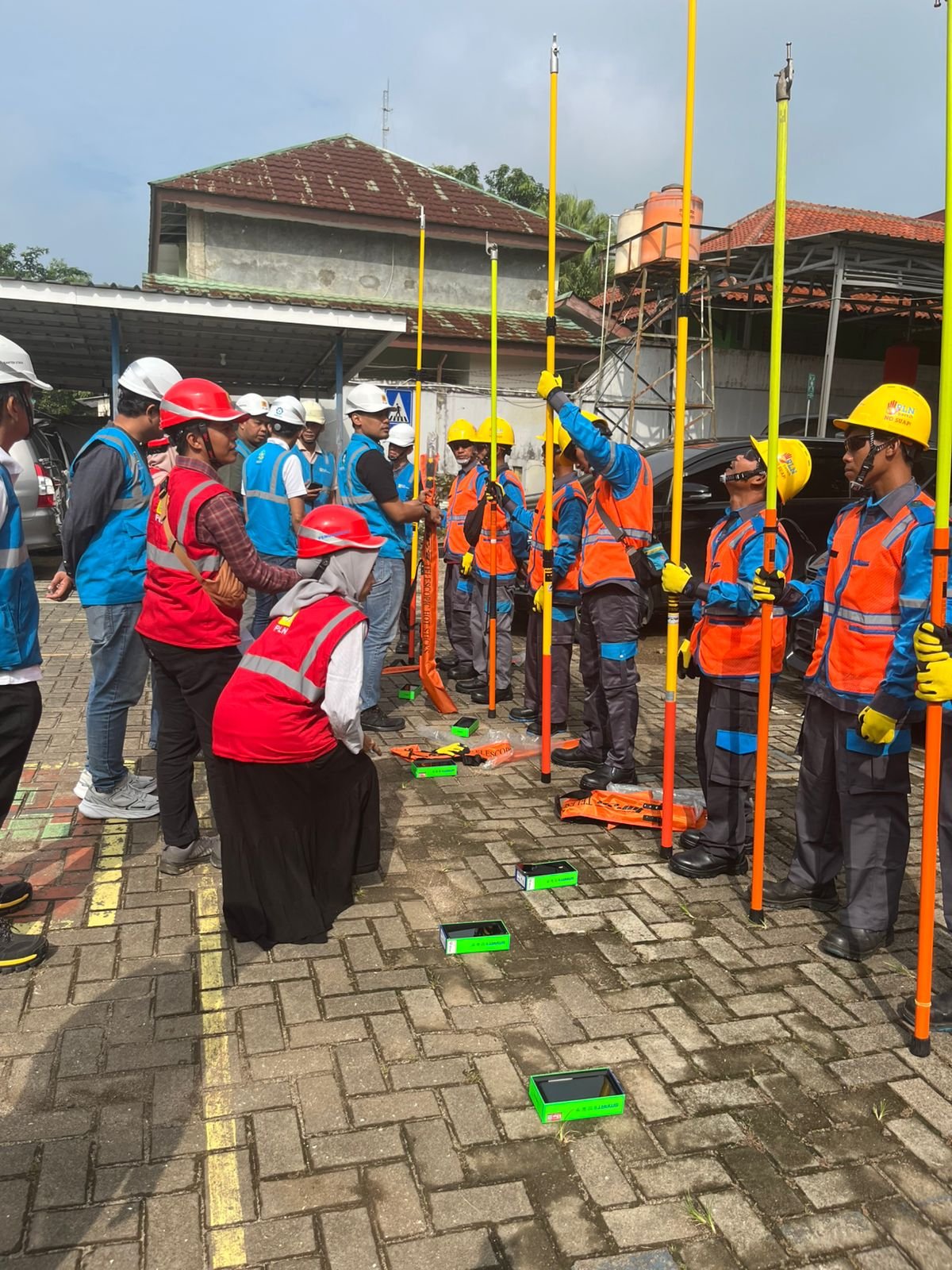 Lokasi proyek menara telekomunikasi